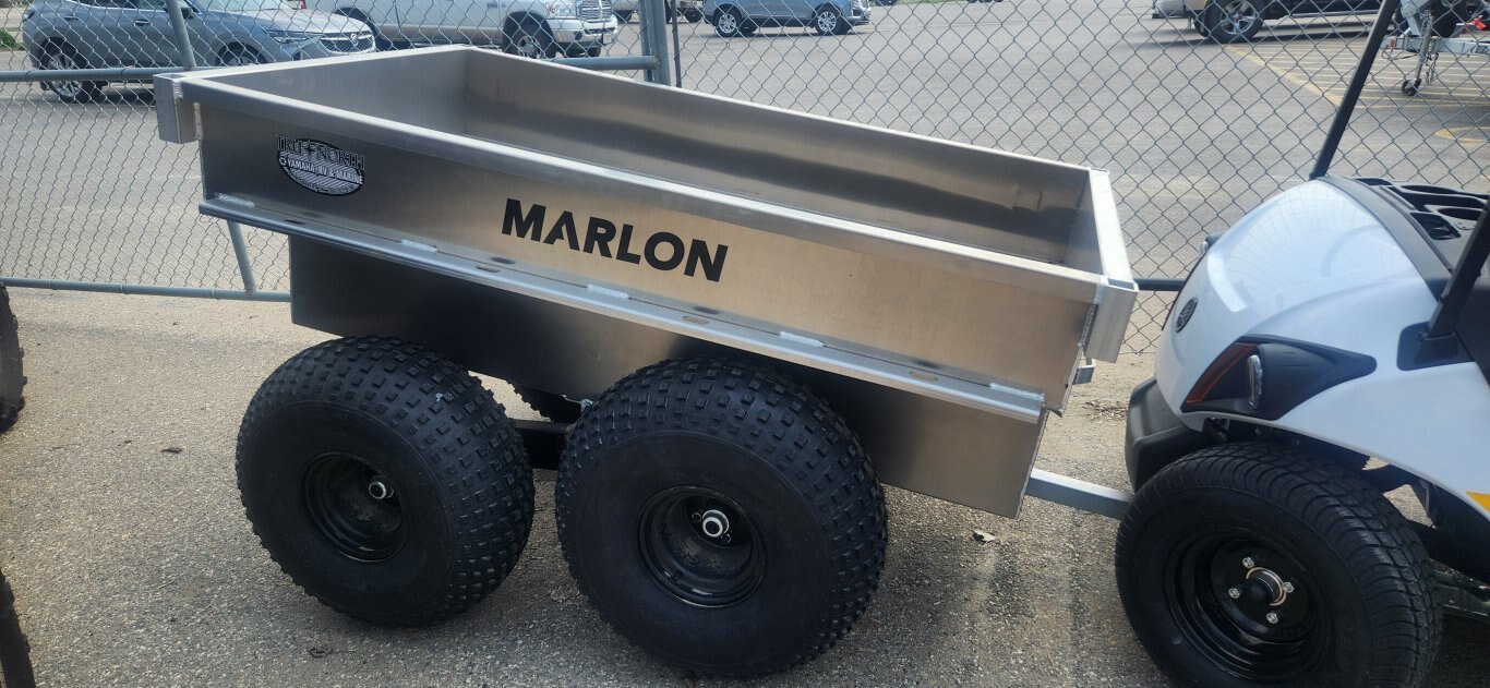 2025 MARLON ATV ALUM TUB TRAILER W/TANDEM WALKING BEAM AXLE