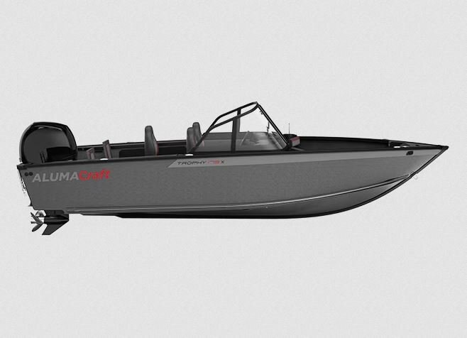 2025 Alumacraft Trophy 175X Sport Stratus Gray