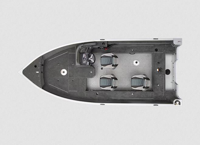 2025 Alumacraft Voyageur 175 Side Console