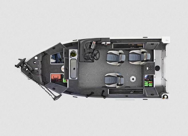 2025 Alumacraft Classic 165 Side Console