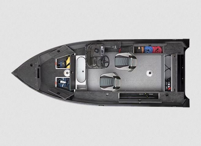 2025 Alumacraft Escape 165 Side Console Ruby Red