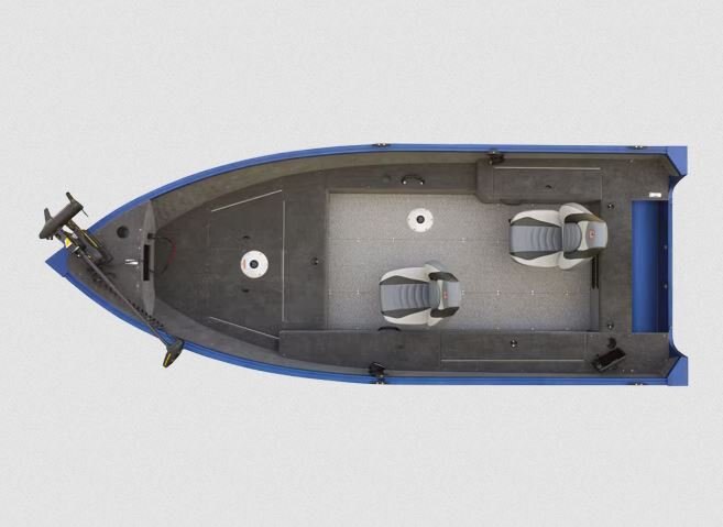 2025 Alumacraft Escape 165 Tiller Ruby Red