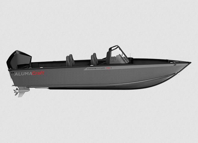 2025 Alumacraft Competitor 195X Sport Stratus Gray