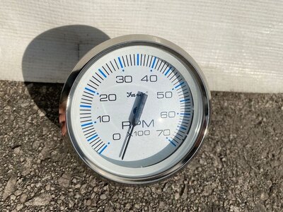 Faria Boat Speedometer 35 MPH SE9828A
