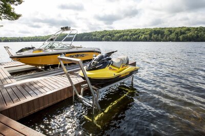 R & J Machine Personal Watercraft Lifts
