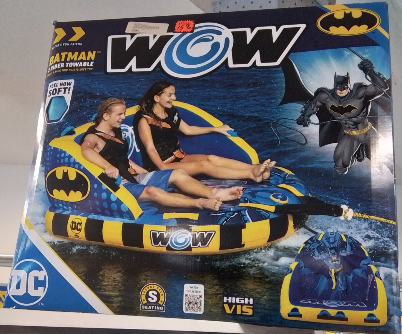 WOW - 2 RIDER BATMAN TOWABLE