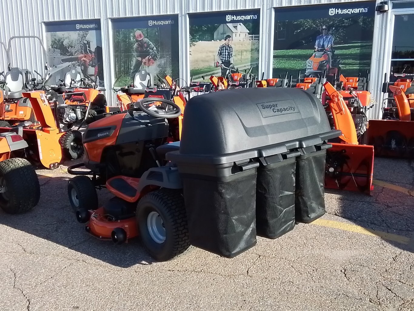 Husqvarna Tripple Bagger