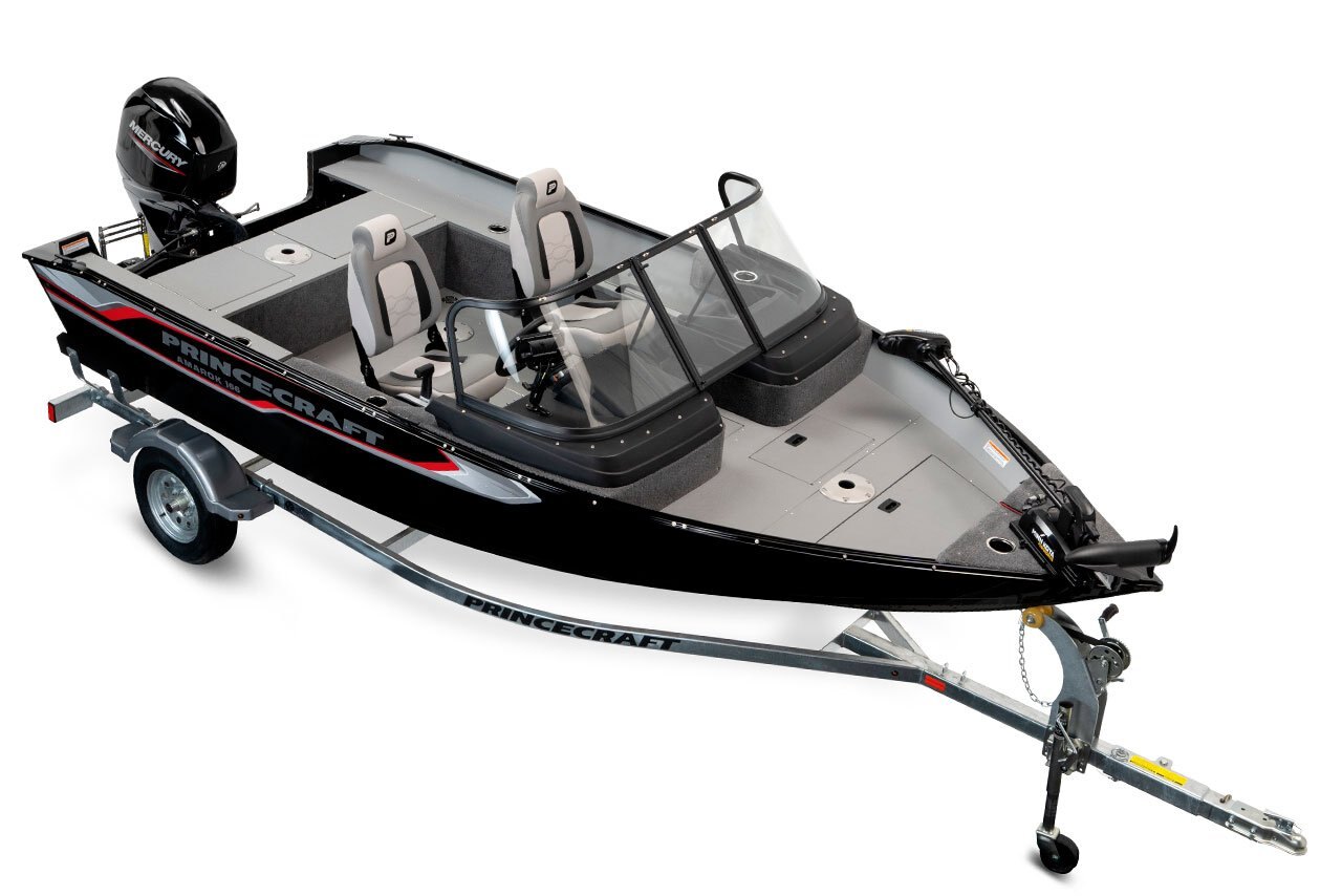 2025 Princecraft Amarok 166 WS Black Mercury 75 ELPT
