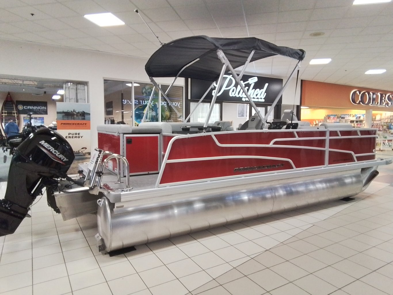 2025 Princecraft Sportfisher 21 2S Ruby Red Traditional Edition Mercury 60 ELPT CT