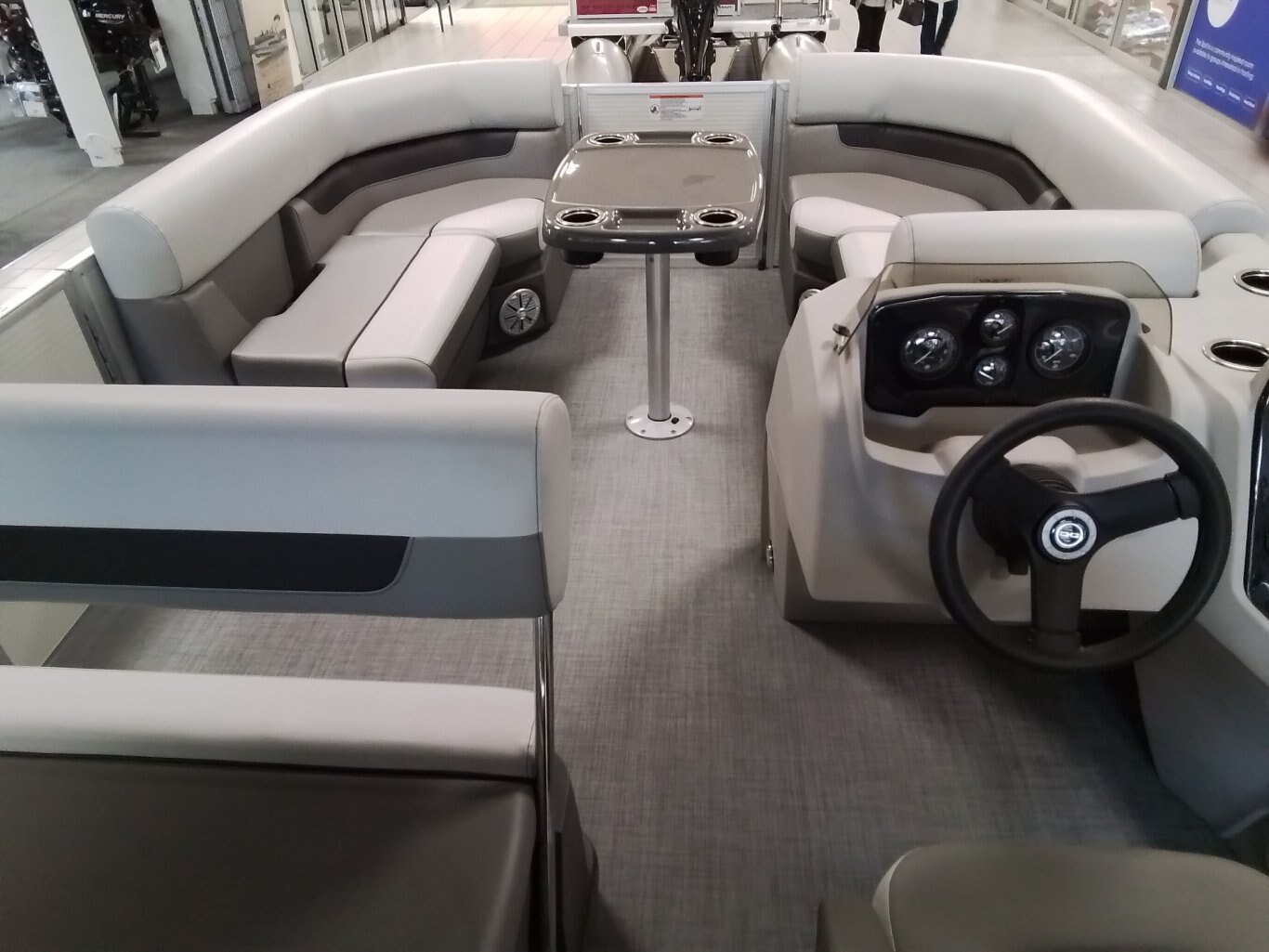 2025 Princecraft Vectra 21 RL Pearl Grey Mercury 60 ELPT CT