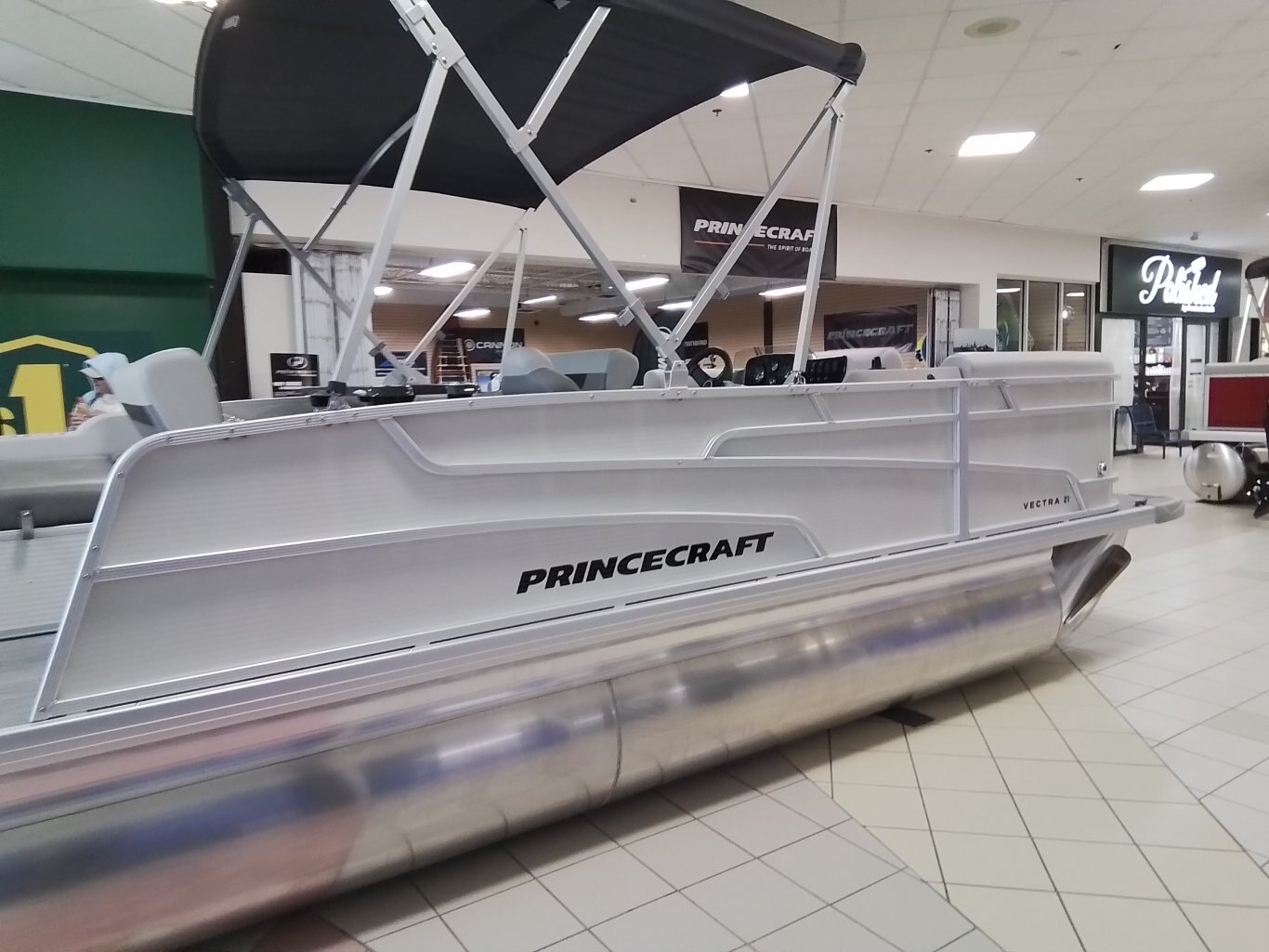 2025 Princecraft Vectra 21 RL Pearl Grey Mercury 60 ELPT CT