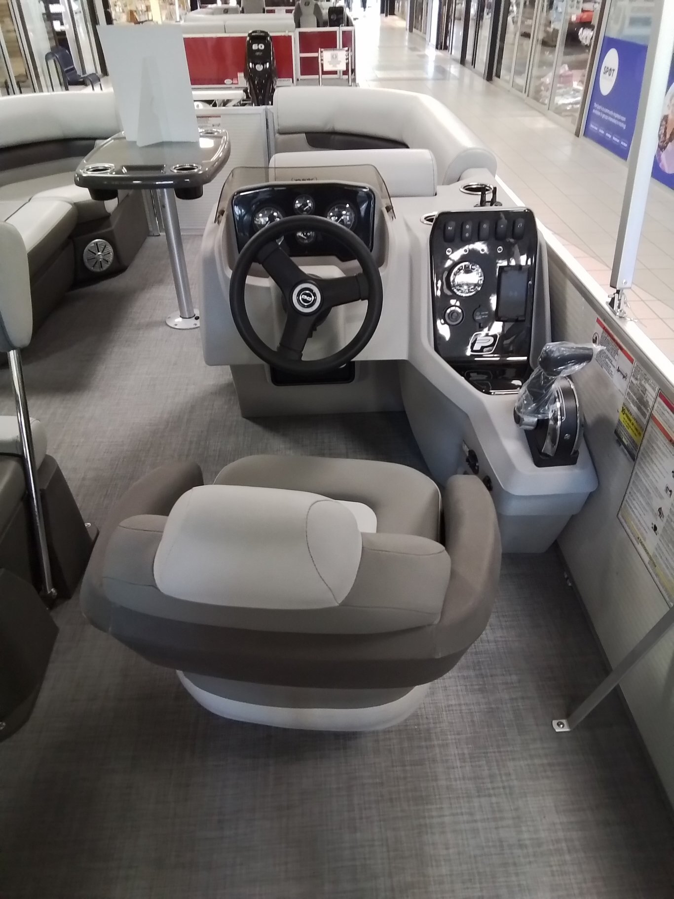 2025 Princecraft Vectra 21 RL Pearl Grey Mercury 60 ELPT CT