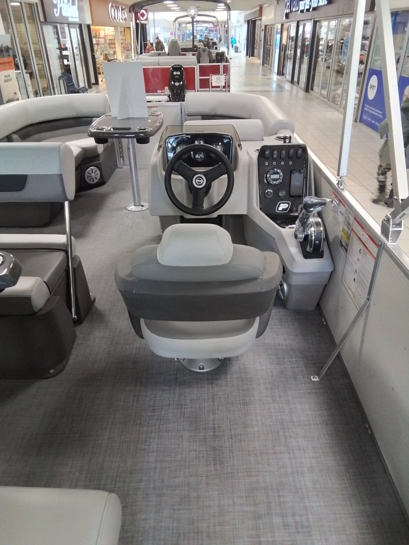 2025 Princecraft Vectra 21 RL Pearl Grey Mercury 60 ELPT CT