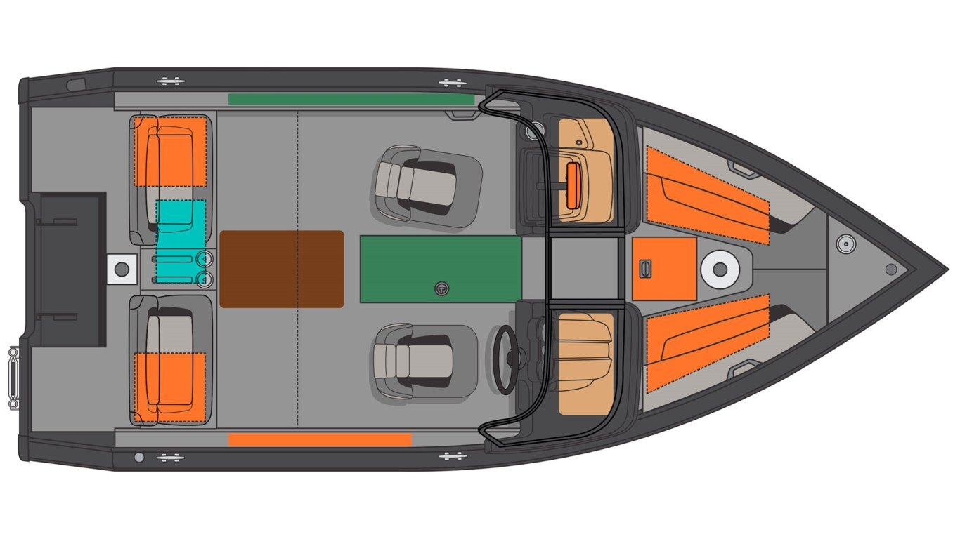 2025 Princecraft Sport 175 MAX Phantom Grey/Black Mercury 115 EXLPT Pro XS