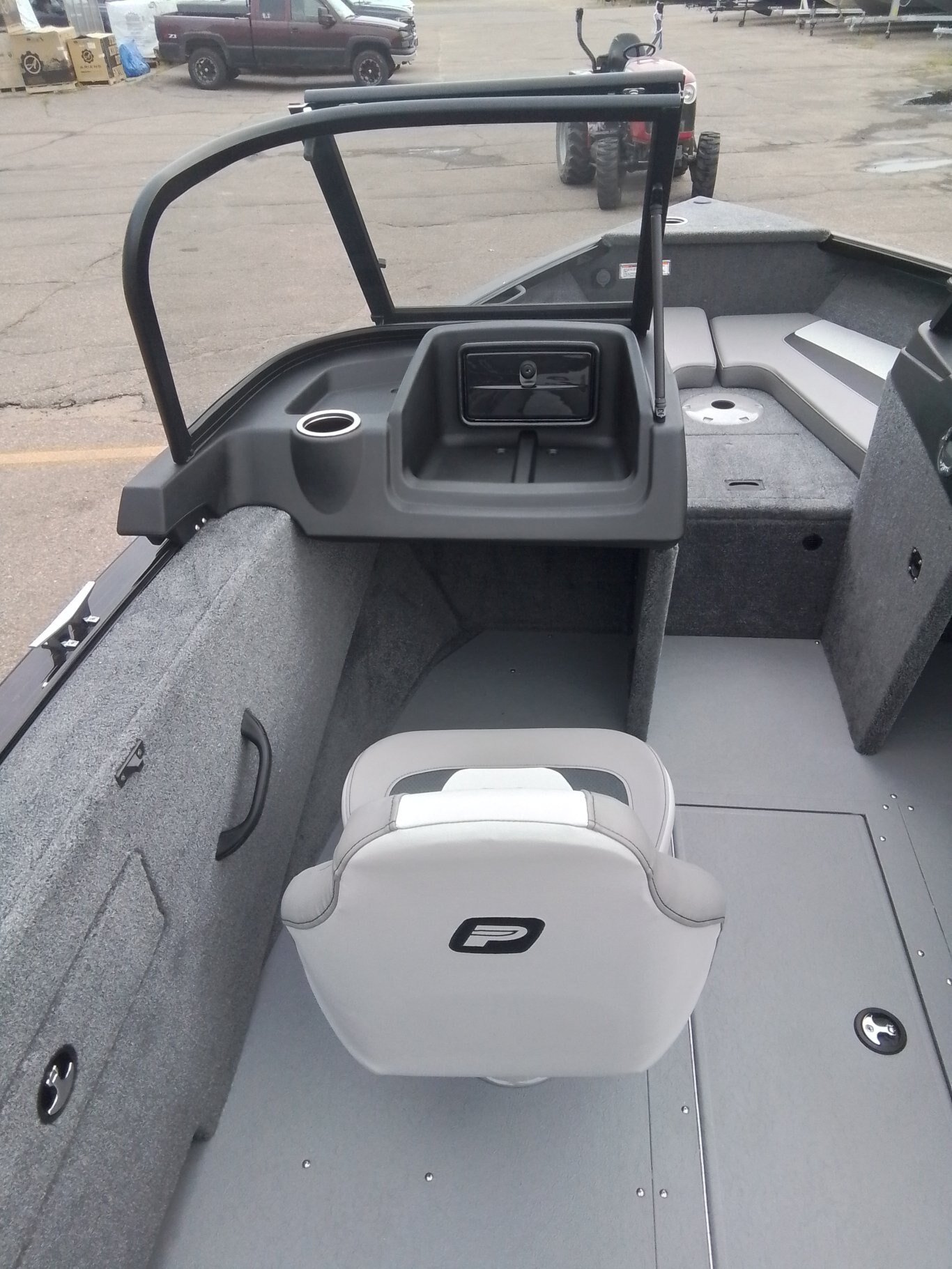 2025 Princecraft Sport 175 MAX Phantom Grey/Black Mercury 115 EXLPT Pro XS