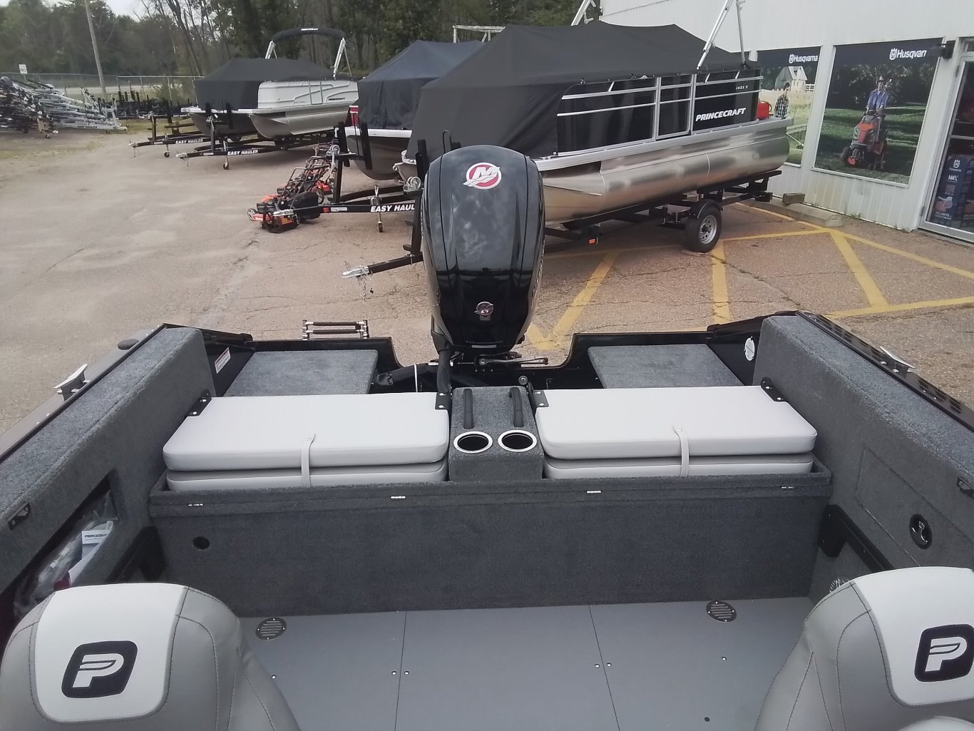 2025 Princecraft Sport 175 MAX Phantom Grey/Black Mercury 115 EXLPT Pro XS