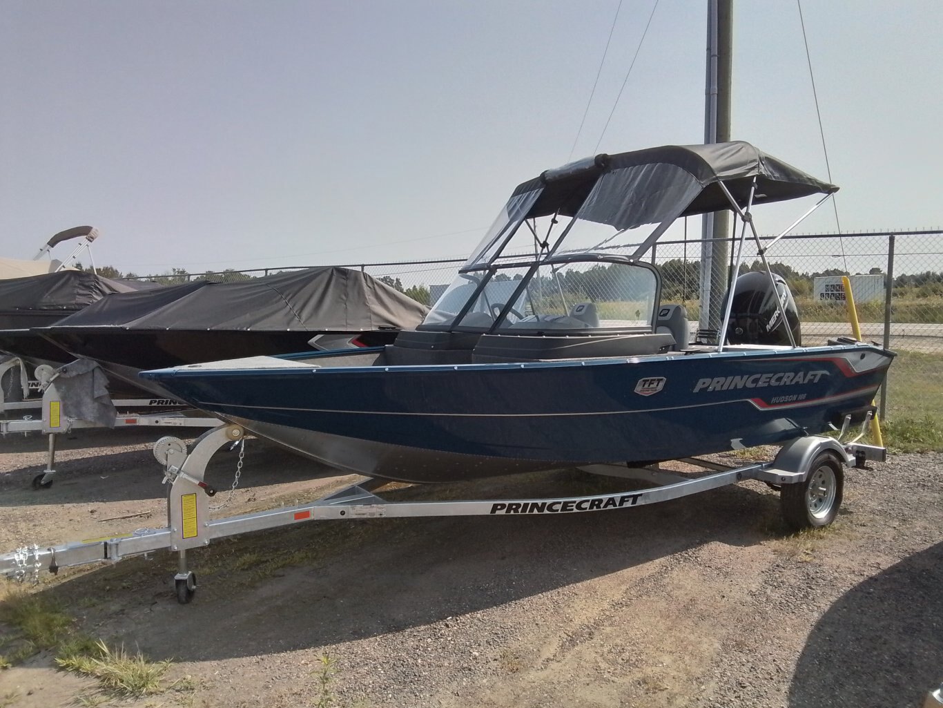 2025 Princecraft Hudson 166 WS BLUE Mercury 90ELPT