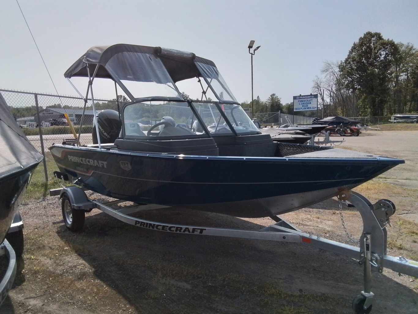 2025 Princecraft Hudson 166 WS BLUE Mercury 90ELPT