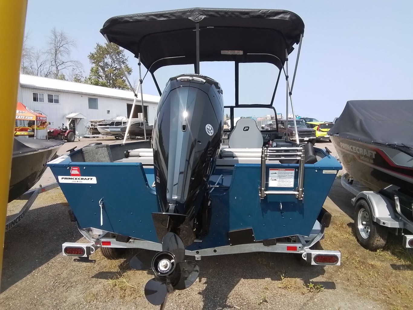 2025 Princecraft Hudson 166 WS BLUE Mercury 90ELPT