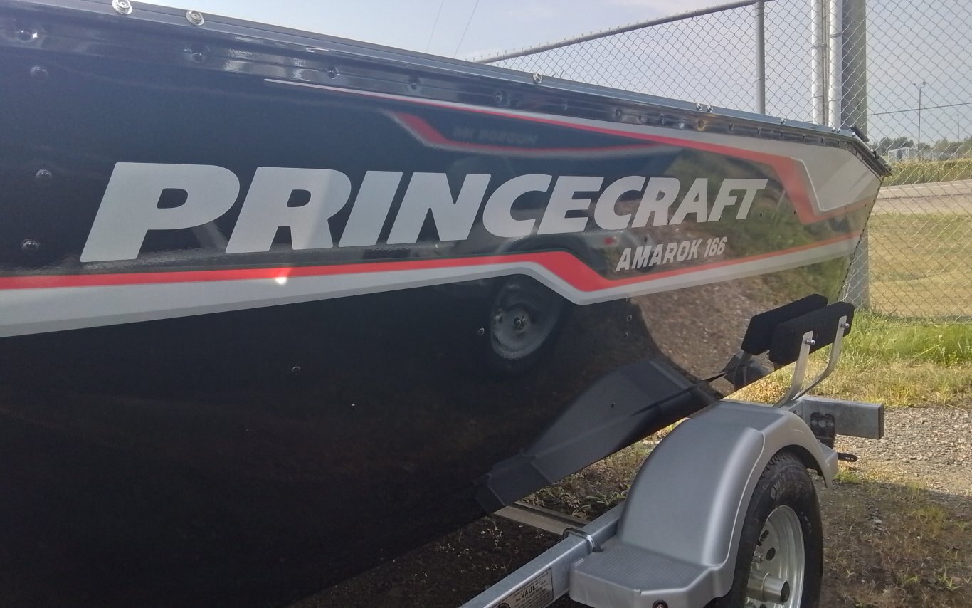 2025 Princecraft Amarok 166 WS Black Mercury 75 ELPT