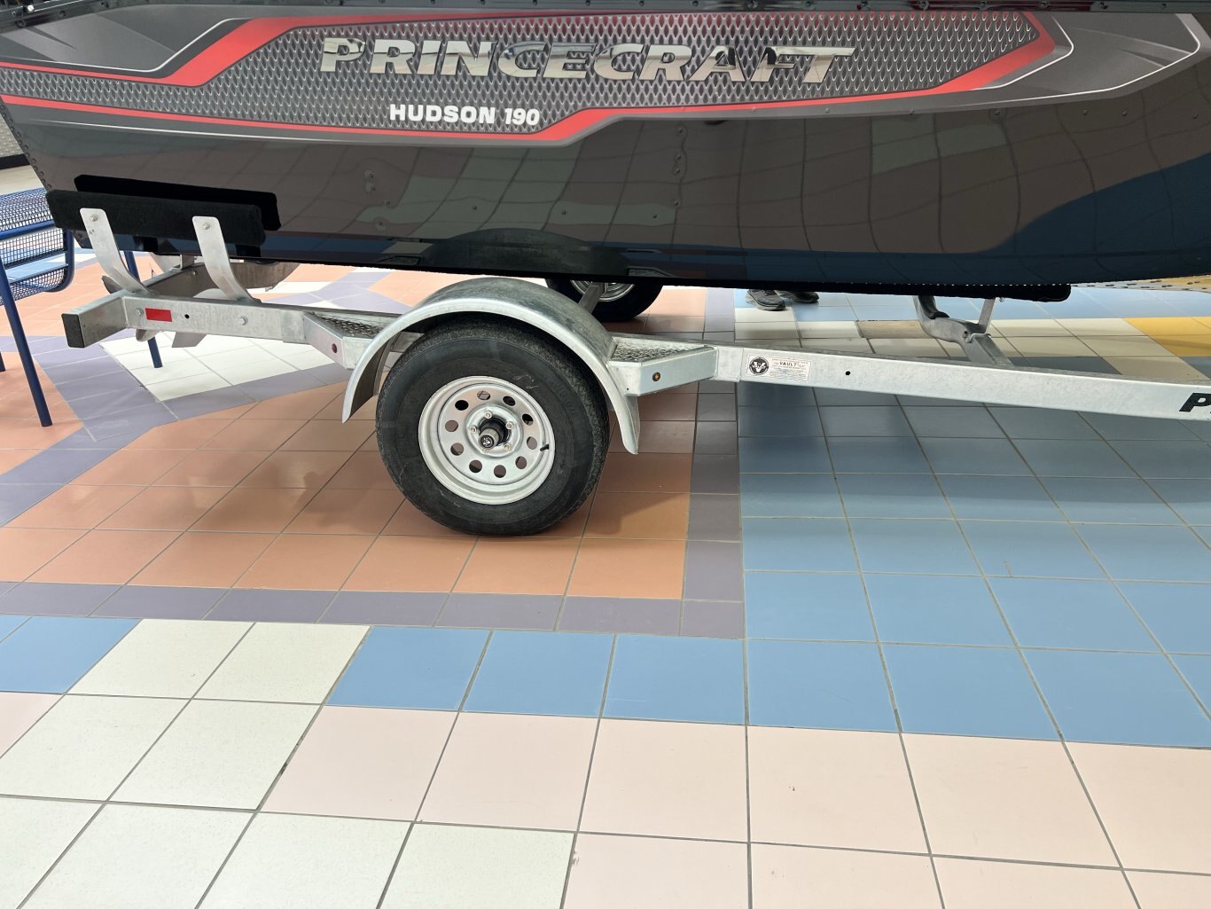 2026 Princecraft HUDSON 190 WS BLACK Tournament fishing TFT Package Special decals Mercury 150 XL PRO XS