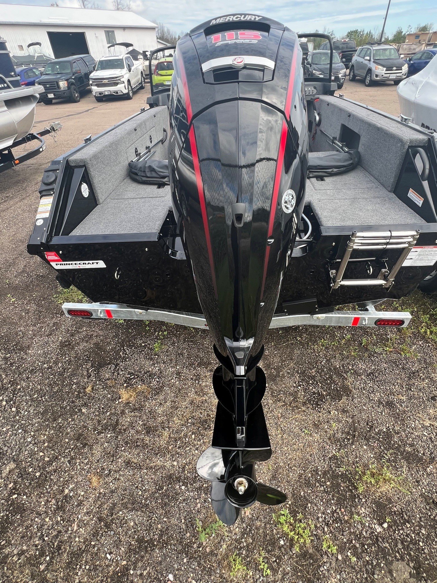 2026 Princecraft Sport 175 MAX Phantom Grey/Black Mercury 115 EXLPT Pro XS