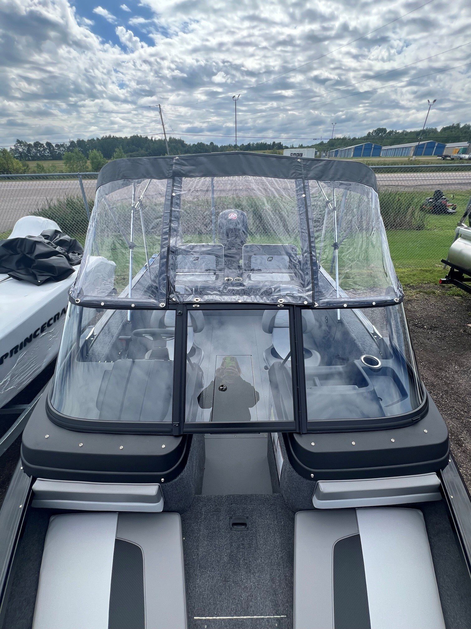 2026 Princecraft Sport 175 MAX Phantom Grey/Black Mercury 115 EXLPT Pro XS