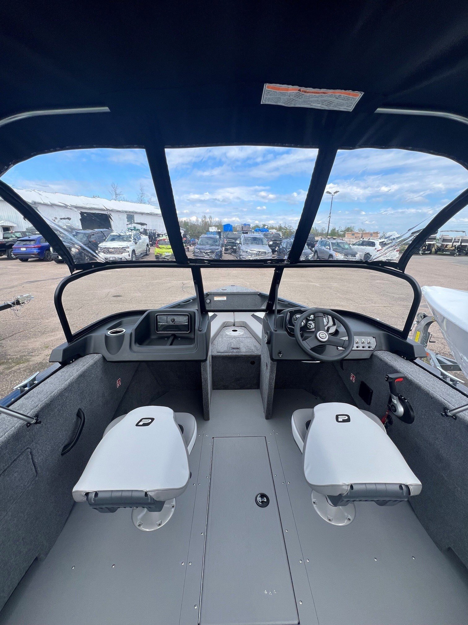 2026 Princecraft Sport 175 MAX Phantom Grey/Black Mercury 115 EXLPT Pro XS