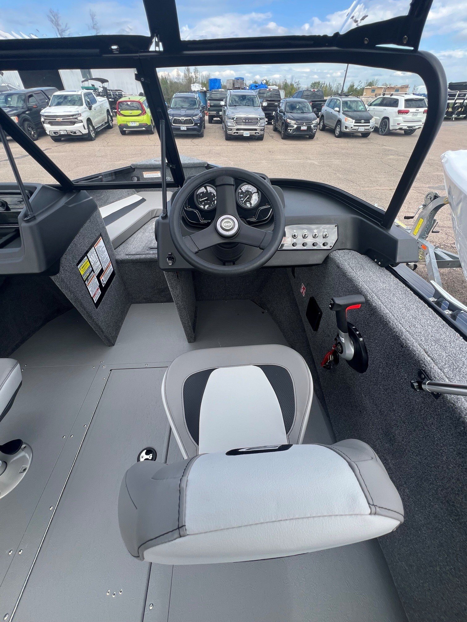 2026 Princecraft Sport 175 MAX Phantom Grey/Black Mercury 115 EXLPT Pro XS
