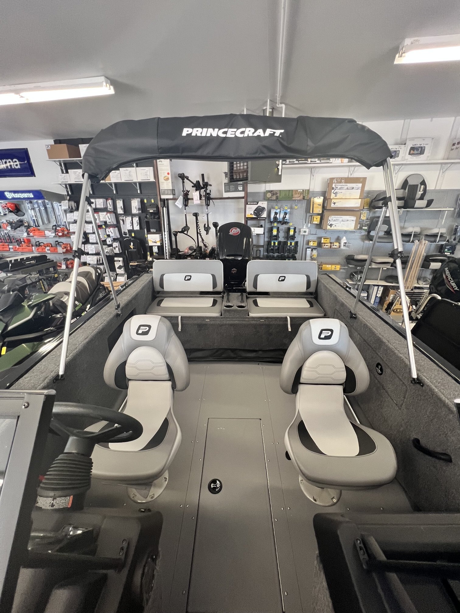2026 PRINCECRAFT SPORT 175 MAX OCTANE RED AND BLACK MERCURY 115 EXPLT PRO XS