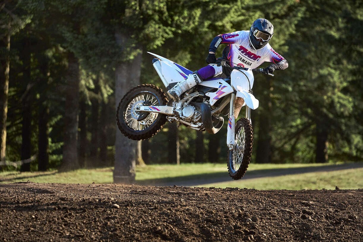 2024 Yamaha YZ250 Anniversary White