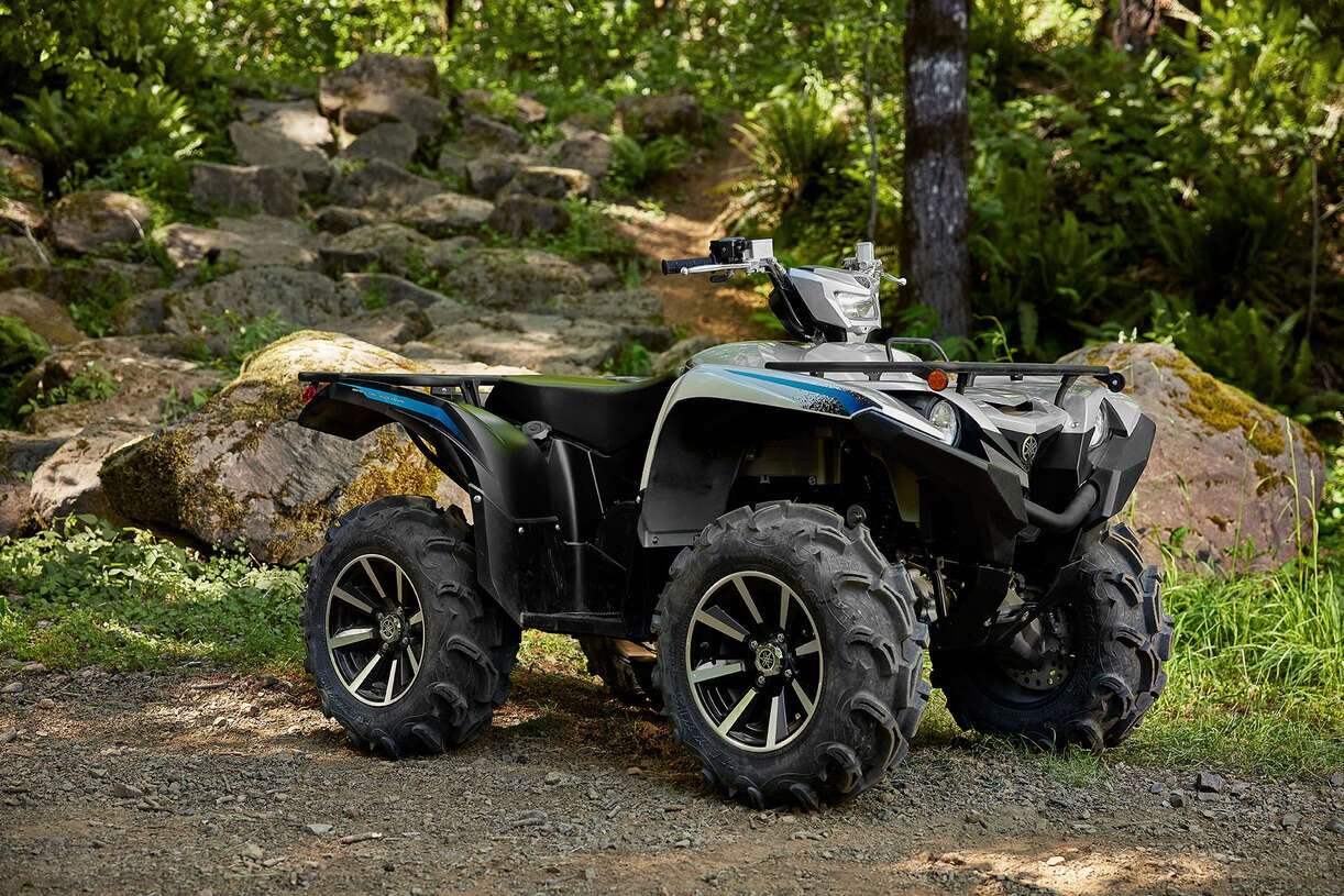 Yamaha GRIZZLY EPS SE 2024 Argent métallisé/Noir