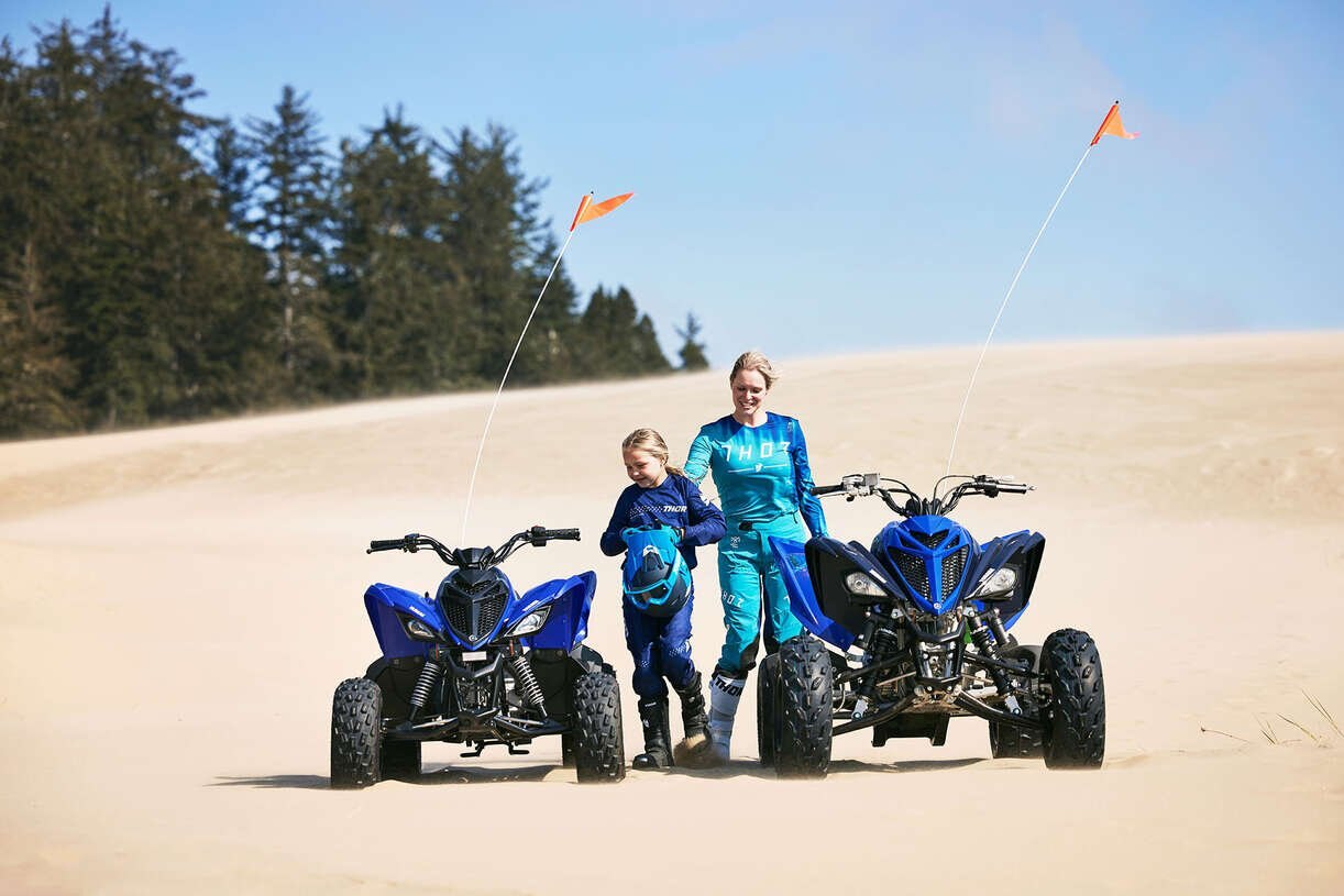 Yamaha RAPTOR 110 Équipe Yamaha Bleu 2024