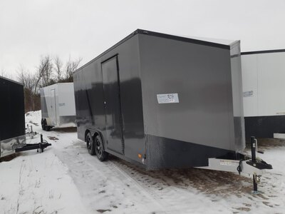 Bravo 8.5X16 Cargo Trailer - Blackout Pkg