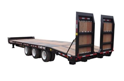 BWS 8.5' X 29' 30 Ton Paver Tilt Trailer
