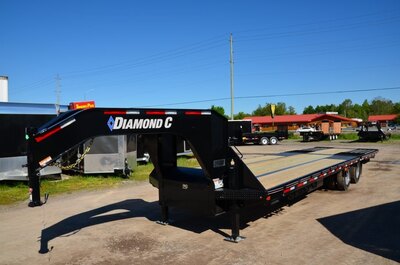 Diamond C 32' Equipment Trailer