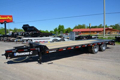 Diamond C 25' Deck Over Equipment Trailer
