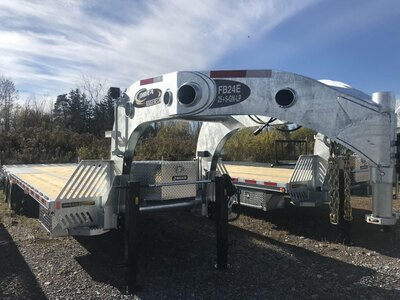 Maxi-Roule 25+5 12T Galvanized Equipment Trailer