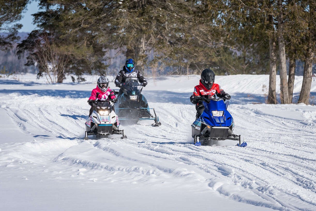 2024 Yamaha SNOSCOOT ES Team Yamaha Blue/White