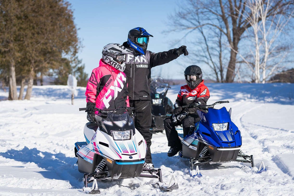 2024 Yamaha SNOSCOOT ES Team Yamaha Blue/White