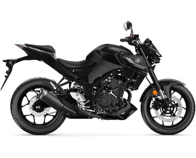 2024 Yamaha MT-03 Matte Raven Black