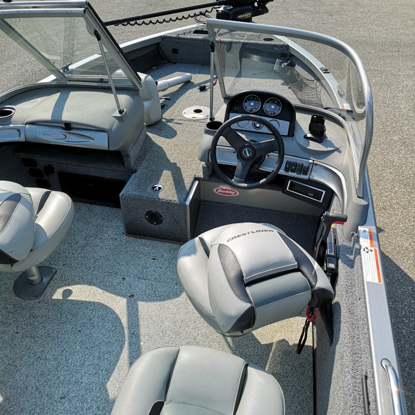 2011 Crestliner 1650 Fish Hawk With 90HP Mercury Loaded With Options!