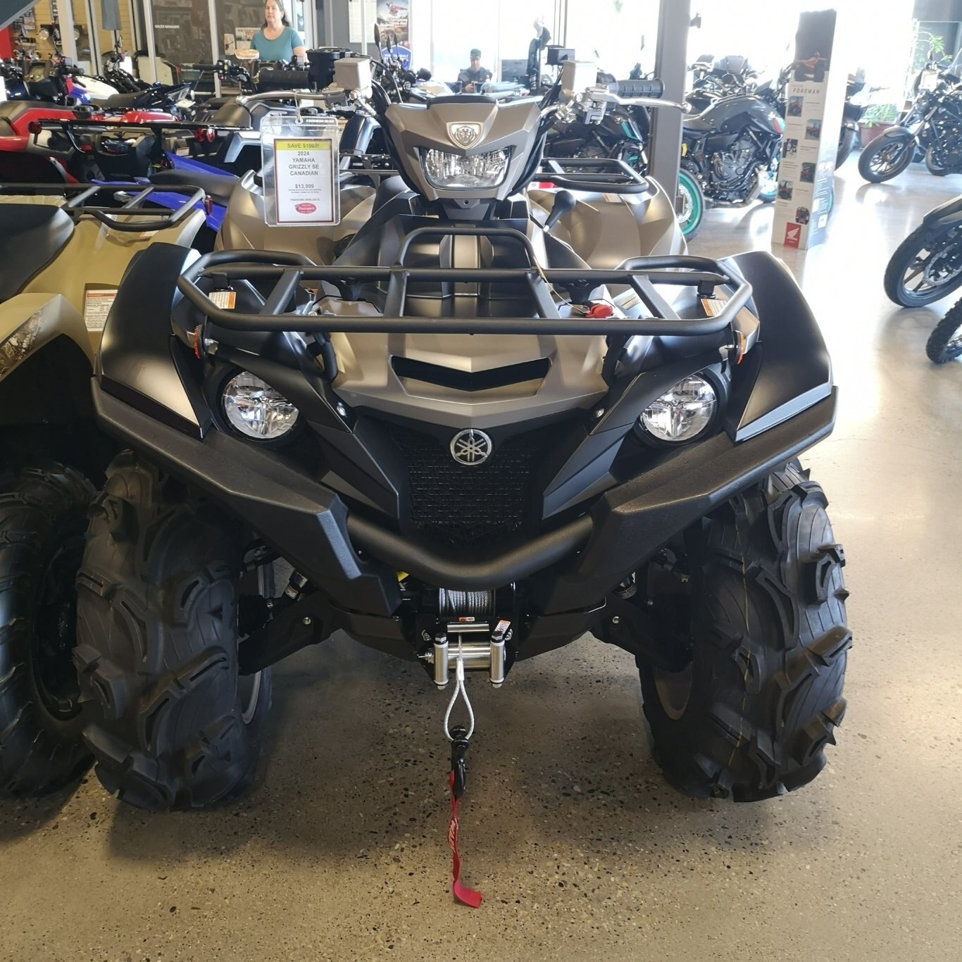 2024 Yamaha GRIZZLY EPS SE Canadian Edition