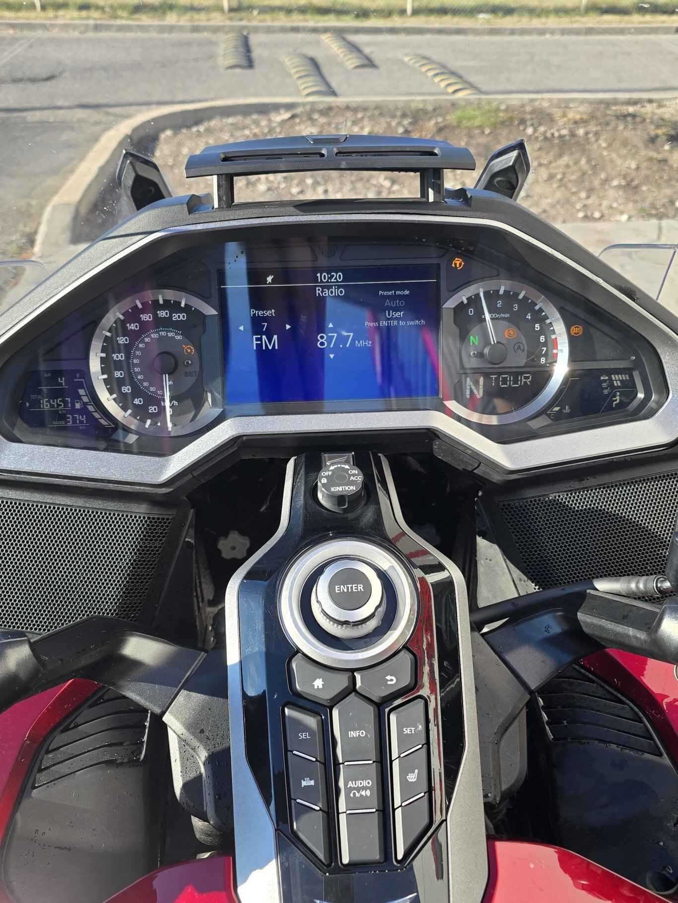 2018 Honda Goldwing Tour DCT Airbag