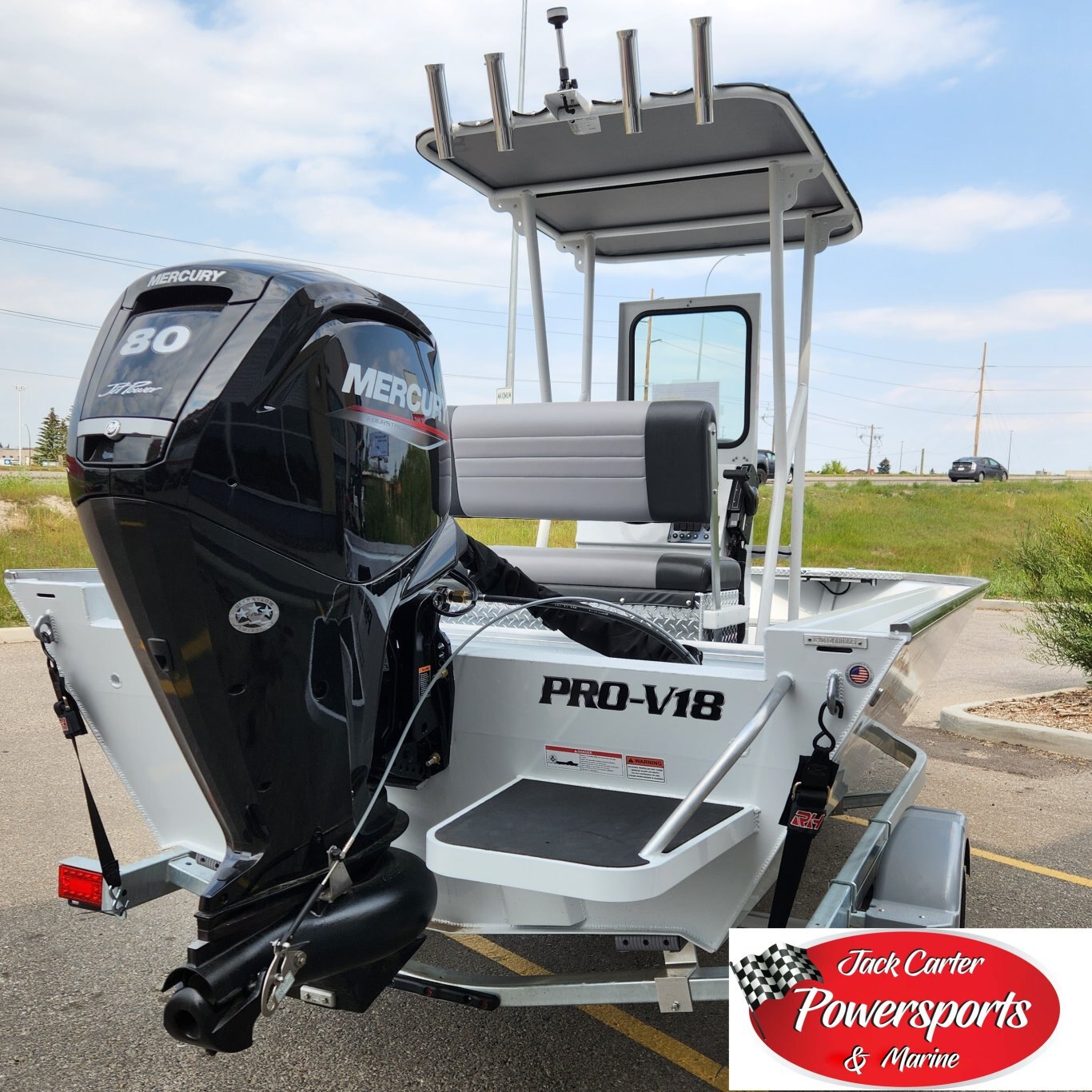 RH PRO V 18 With Mercury 80HP Jet Outboard