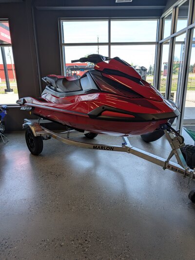 2025 Yamaha VX Deluxe Torch Red & Trailer Package