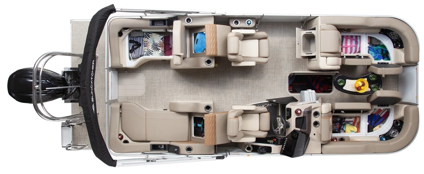 2026 SunCatcher Elite 322SS Indigo