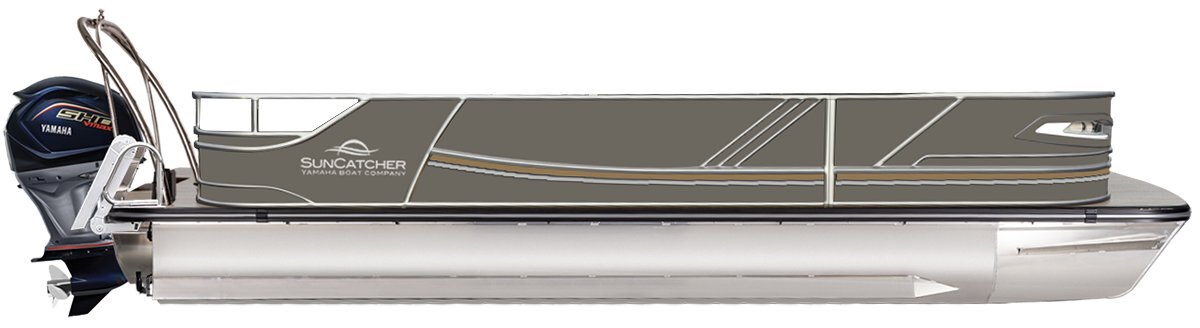 2026 SunCatcher Diamond Elite 322SS Gray