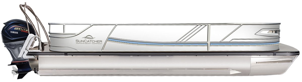 2026 SunCatcher Diamond Elite 322SS Sand Blue