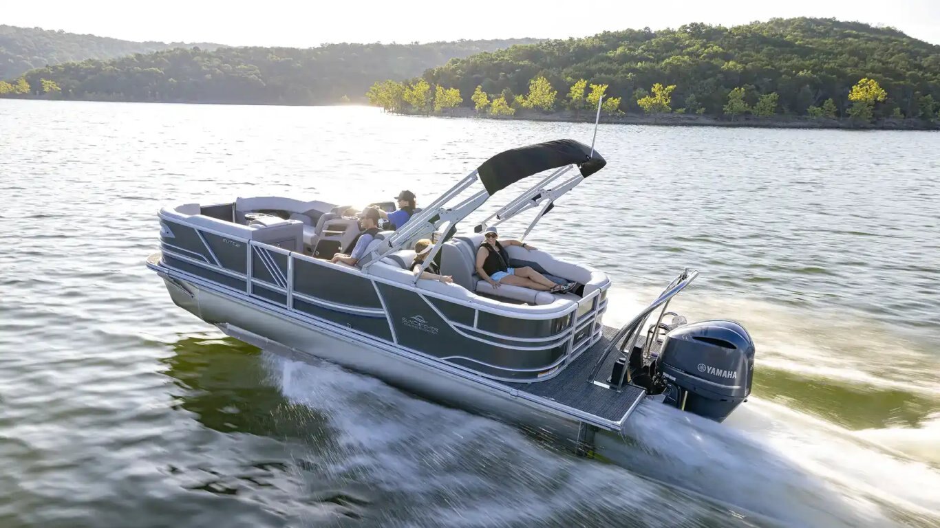 2026 SunCatcher Elite 324RC Charcoal